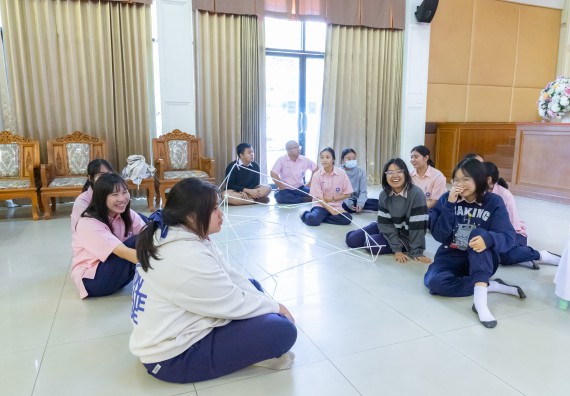 ภาพกิจกรรม  คณะวิทยาศาสตร์และเทคโนโลยี มหาวิทยาลัยราชภัฏกำแพงเพชร จัดกิจกรรมค่ายวิชาการเพื่อพัฒนากำลังคนด้านวิทยาศาสตร์และเทคโนโลยี ปีการศึกษา 2567 โรงเรียนวัชรวิทยา