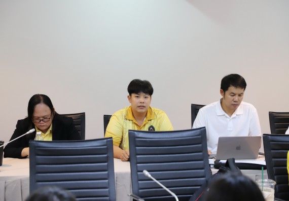 ภาพกิจกรรม  คณะวิทยาศาสตร์และเทคโนโลยี มหาวิทยาลัยราชภัฏกำแพงเพชร จัดประชุมเพื่อชี้แจงและเสนอรายชื่อคณะกรรมการดำเนินงานเพื่อให้ได้มาซึ่งรายชื่อผู้สมควรดำรงตำแหน่งคณบดีคณะวิทยาศาสตร์และเทคโนโลยี