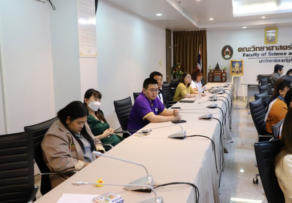 ภาพกิจกรรม  คณะวิทยาศาสตร์และเทคโนโลยี มหาวิทยาลัยราชภัฏกำแพงเพชร จัดประชุมเพื่อชี้แจงและเสนอรายชื่อคณะกรรมการดำเนินงานเพื่อให้ได้มาซึ่งรายชื่อผู้สมควรดำรงตำแหน่งคณบดีคณะวิทยาศาสตร์และเทคโนโลยี