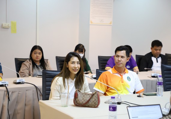 ภาพกิจกรรม  คณะวิทยาศาสตร์และเทคโนโลยี มหาวิทยาลัยราชภัฏกำแพงเพชร จัดประชุมเพื่อชี้แจงและเสนอรายชื่อคณะกรรมการดำเนินงานเพื่อให้ได้มาซึ่งรายชื่อผู้สมควรดำรงตำแหน่งคณบดีคณะวิทยาศาสตร์และเทคโนโลยี