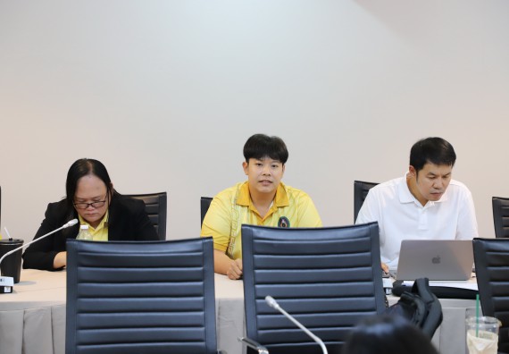 ภาพกิจกรรม  คณะวิทยาศาสตร์และเทคโนโลยี มหาวิทยาลัยราชภัฏกำแพงเพชร จัดประชุมเพื่อชี้แจงและเสนอรายชื่อคณะกรรมการดำเนินงานเพื่อให้ได้มาซึ่งรายชื่อผู้สมควรดำรงตำแหน่งคณบดีคณะวิทยาศาสตร์และเทคโนโลยี