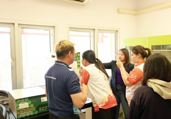 ภาพกิจกรรม  โปรแกรมวิชาเคมี จัดกิจกรรมอบรมเชิงปฏิบัติการเทคนิคการสกัดด้วยของไหลวิกฤติยิ่งยวดของคาร์บอนไดออกไซด์ (supercritical carbon dioxide fluid)