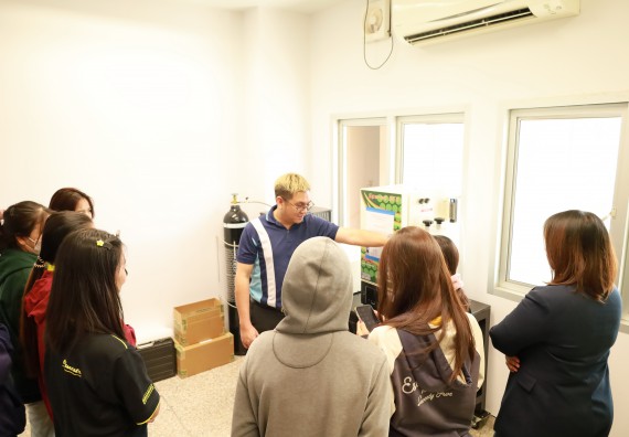 ภาพกิจกรรม  โปรแกรมวิชาเคมี จัดกิจกรรมอบรมเชิงปฏิบัติการเทคนิคการสกัดด้วยของไหลวิกฤติยิ่งยวดของคาร์บอนไดออกไซด์ (supercritical carbon dioxide fluid)