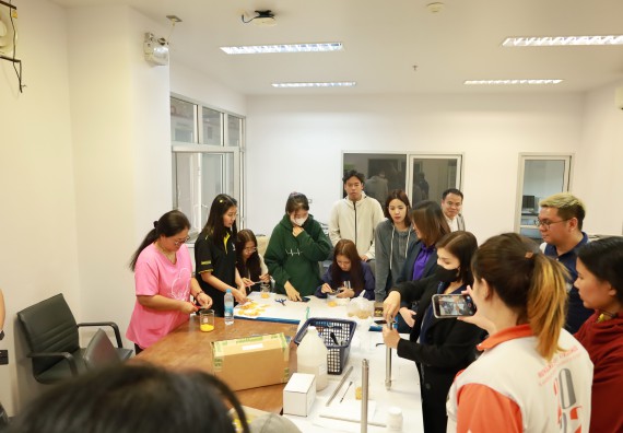 ภาพกิจกรรม  โปรแกรมวิชาเคมี จัดกิจกรรมอบรมเชิงปฏิบัติการเทคนิคการสกัดด้วยของไหลวิกฤติยิ่งยวดของคาร์บอนไดออกไซด์ (supercritical carbon dioxide fluid)