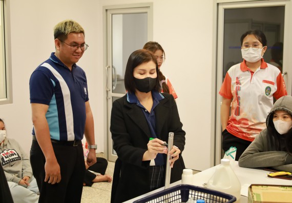 ภาพกิจกรรม  โปรแกรมวิชาเคมี จัดกิจกรรมอบรมเชิงปฏิบัติการเทคนิคการสกัดด้วยของไหลวิกฤติยิ่งยวดของคาร์บอนไดออกไซด์ (supercritical carbon dioxide fluid)