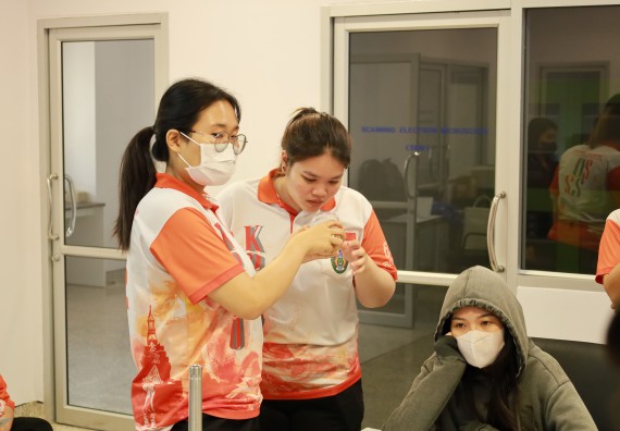 ภาพกิจกรรม  โปรแกรมวิชาเคมี จัดกิจกรรมอบรมเชิงปฏิบัติการเทคนิคการสกัดด้วยของไหลวิกฤติยิ่งยวดของคาร์บอนไดออกไซด์ (supercritical carbon dioxide fluid)