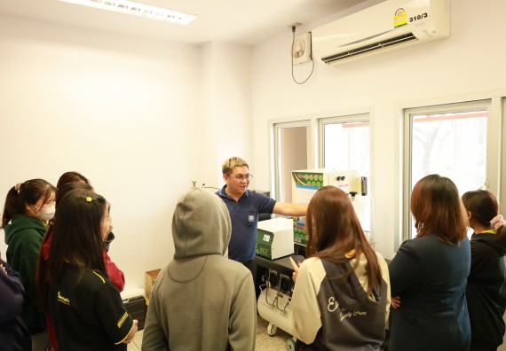 ภาพกิจกรรม  โปรแกรมวิชาเคมี จัดกิจกรรมอบรมเชิงปฏิบัติการเทคนิคการสกัดด้วยของไหลวิกฤติยิ่งยวดของคาร์บอนไดออกไซด์ (supercritical carbon dioxide fluid)