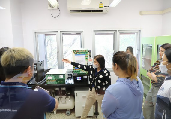 ภาพกิจกรรม  โปรแกรมวิชาเคมี จัดกิจกรรมอบรมเชิงปฏิบัติการเทคนิคการสกัดด้วยของไหลวิกฤติยิ่งยวดของคาร์บอนไดออกไซด์ (supercritical carbon dioxide fluid)