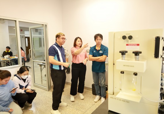 ภาพกิจกรรม  โปรแกรมวิชาเคมี จัดกิจกรรมอบรมเชิงปฏิบัติการเทคนิคการสกัดด้วยของไหลวิกฤติยิ่งยวดของคาร์บอนไดออกไซด์ (supercritical carbon dioxide fluid)