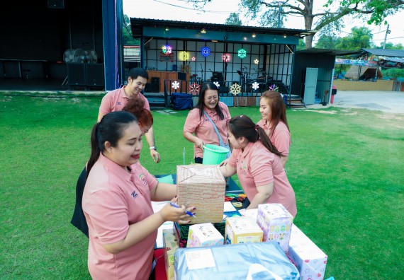 ภาพกิจกรรม  คณะวิทยาศาสตร์และเทคโนโลยี มหาวิทยาลัยราชภัฏกำแพงเพชร จัดกิจกรรมสวัสดีปีใหม่ 2568