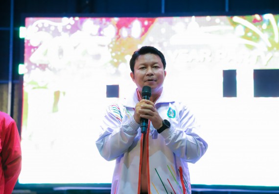 ภาพกิจกรรม  คณะวิทยาศาสตร์และเทคโนโลยี มหาวิทยาลัยราชภัฏกำแพงเพชร จัดกิจกรรมสวัสดีปีใหม่ 2568