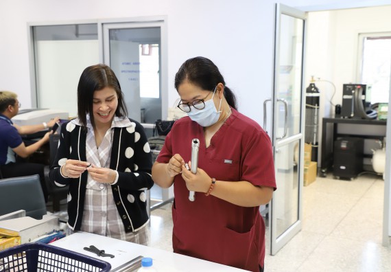 ภาพกิจกรรม  โปรแกรมวิชาเคมี จัดกิจกรรมอบรมเชิงปฏิบัติการเทคนิคการสกัดด้วยของไหลวิกฤติยิ่งยวดของคาร์บอนไดออกไซด์ (supercritical carbon dioxide fluid)