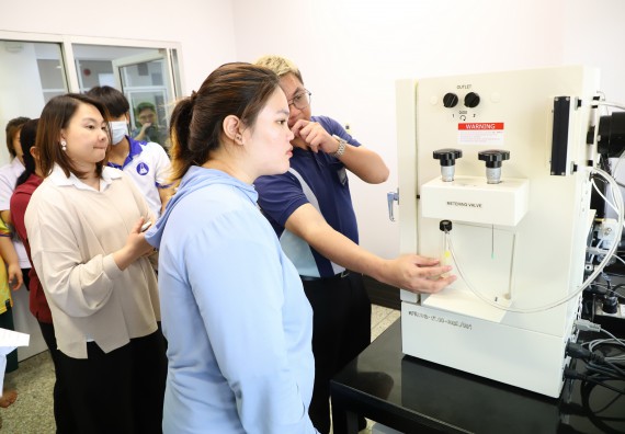 ภาพกิจกรรม  โปรแกรมวิชาเคมี จัดกิจกรรมอบรมเชิงปฏิบัติการเทคนิคการสกัดด้วยของไหลวิกฤติยิ่งยวดของคาร์บอนไดออกไซด์ (supercritical carbon dioxide fluid)