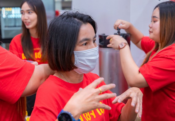 ภาพกิจกรรม  คณะวิทยาศาสตร์และเทคโนโลยี มหาวิทยาลัยราชภัฏกำแพงเพชร นำนิทรรศการศูนย์ STEM คณะวิทยาศาสตร์และเทคโนโลยี จำนวน 3 บูธ เข้าร่วมจัดในกิจกรรมงานเปิดศูนย์การเรียนรู้ตลอดชีวิตและพัฒนามาตรฐานวิชาชีพ (LPC)