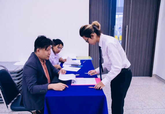 ภาพกิจกรรม  คณะวิทยาศาสตร์และเทคโนโลยี มหาวิทยาลัยราชภัฏกำแพงเพชร จัดพิธีมอบทุนเพื่อการศึกษา ปตท.สผ. โครงการเอส 1 ประจำปีการศึกษา 2567