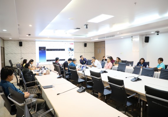 ภาพกิจกรรม  คณะวิทยาศาสตร์และเทคโนโลยี มหาวิทยาลัยราชภัฏกําแพงเพชร จัดประชุมประธานโปรแกรมวิชาและคณะกรรมการดำเนินงานขับเคลื่อนการรับนักศึกษาคณะวิทยาศาสตร์และเทคโนโลยี