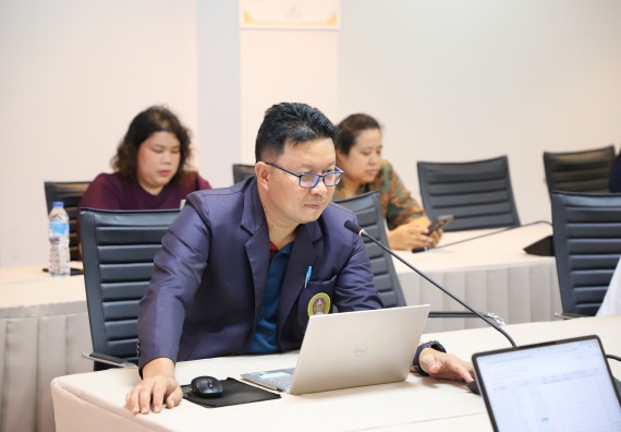 ภาพกิจกรรม  คณะวิทยาศาสตร์และเทคโนโลยี มหาวิทยาลัยราชภัฏกําแพงเพชร จัดประชุมประธานโปรแกรมวิชาและคณะกรรมการดำเนินงานขับเคลื่อนการรับนักศึกษาคณะวิทยาศาสตร์และเทคโนโลยี