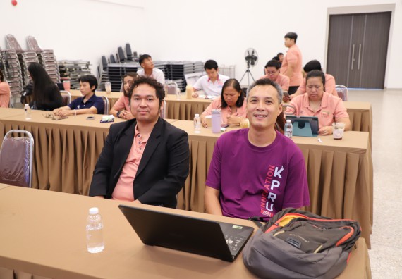 ภาพกิจกรรม  คณะวิทยาศาสตร์และเทคโนโลยี มหาวิทยาลัยราชภัฏกําแพงเพชร จัดประชุมอาจารย์และบุคลากรคณะวิทยาศาสตร์และเทคโนโลยี และการประชุมเชิงปฏิบัติการทบทวนแผนกลยุทธ์ 2566-2570