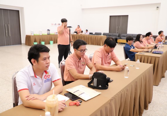 ภาพกิจกรรม  คณะวิทยาศาสตร์และเทคโนโลยี มหาวิทยาลัยราชภัฏกําแพงเพชร จัดประชุมอาจารย์และบุคลากรคณะวิทยาศาสตร์และเทคโนโลยี และการประชุมเชิงปฏิบัติการทบทวนแผนกลยุทธ์ 2566-2570