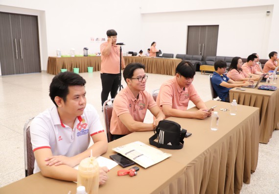 ภาพกิจกรรม  คณะวิทยาศาสตร์และเทคโนโลยี มหาวิทยาลัยราชภัฏกําแพงเพชร จัดประชุมอาจารย์และบุคลากรคณะวิทยาศาสตร์และเทคโนโลยี และการประชุมเชิงปฏิบัติการทบทวนแผนกลยุทธ์ 2566-2570