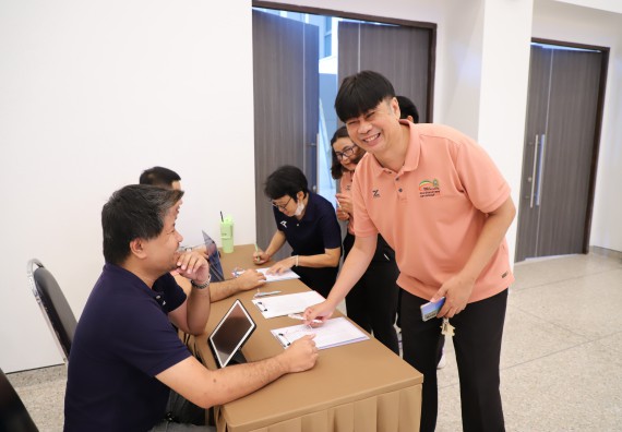 ภาพกิจกรรม  คณะวิทยาศาสตร์และเทคโนโลยี มหาวิทยาลัยราชภัฏกําแพงเพชร จัดประชุมอาจารย์และบุคลากรคณะวิทยาศาสตร์และเทคโนโลยี และการประชุมเชิงปฏิบัติการทบทวนแผนกลยุทธ์ 2566-2570