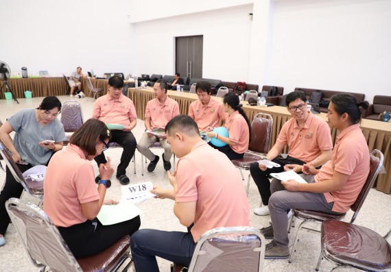 ภาพกิจกรรม  คณะวิทยาศาสตร์และเทคโนโลยี มหาวิทยาลัยราชภัฏกําแพงเพชร จัดประชุมอาจารย์และบุคลากรคณะวิทยาศาสตร์และเทคโนโลยี และการประชุมเชิงปฏิบัติการทบทวนแผนกลยุทธ์ 2566-2570