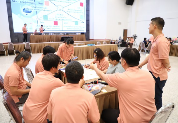 ภาพกิจกรรม  คณะวิทยาศาสตร์และเทคโนโลยี มหาวิทยาลัยราชภัฏกําแพงเพชร จัดประชุมอาจารย์และบุคลากรคณะวิทยาศาสตร์และเทคโนโลยี และการประชุมเชิงปฏิบัติการทบทวนแผนกลยุทธ์ 2566-2570