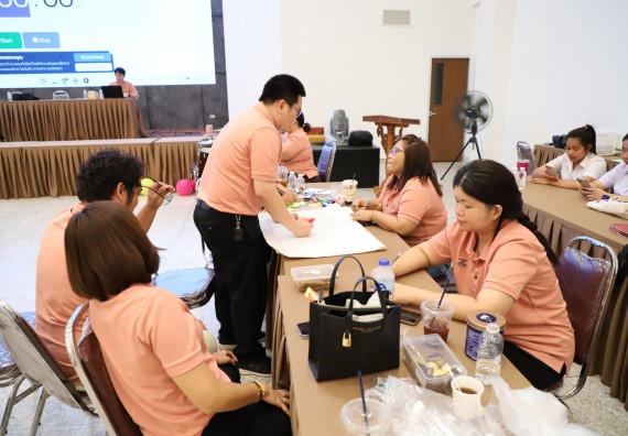 ภาพกิจกรรม  คณะวิทยาศาสตร์และเทคโนโลยี มหาวิทยาลัยราชภัฏกําแพงเพชร จัดประชุมอาจารย์และบุคลากรคณะวิทยาศาสตร์และเทคโนโลยี และการประชุมเชิงปฏิบัติการทบทวนแผนกลยุทธ์ 2566-2570