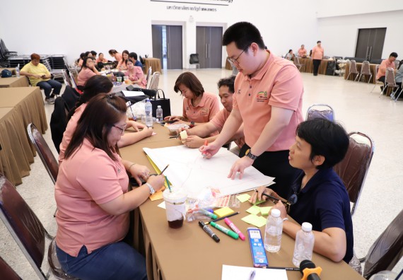 ภาพกิจกรรม  คณะวิทยาศาสตร์และเทคโนโลยี มหาวิทยาลัยราชภัฏกําแพงเพชร จัดประชุมอาจารย์และบุคลากรคณะวิทยาศาสตร์และเทคโนโลยี และการประชุมเชิงปฏิบัติการทบทวนแผนกลยุทธ์ 2566-2570