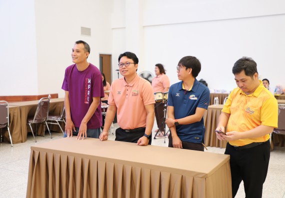 ภาพกิจกรรม  คณะวิทยาศาสตร์และเทคโนโลยี มหาวิทยาลัยราชภัฏกําแพงเพชร จัดประชุมอาจารย์และบุคลากรคณะวิทยาศาสตร์และเทคโนโลยี และการประชุมเชิงปฏิบัติการทบทวนแผนกลยุทธ์ 2566-2570