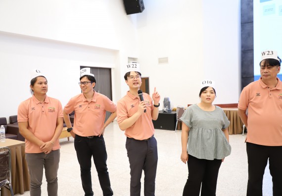 ภาพกิจกรรม  คณะวิทยาศาสตร์และเทคโนโลยี มหาวิทยาลัยราชภัฏกําแพงเพชร จัดประชุมอาจารย์และบุคลากรคณะวิทยาศาสตร์และเทคโนโลยี และการประชุมเชิงปฏิบัติการทบทวนแผนกลยุทธ์ 2566-2570