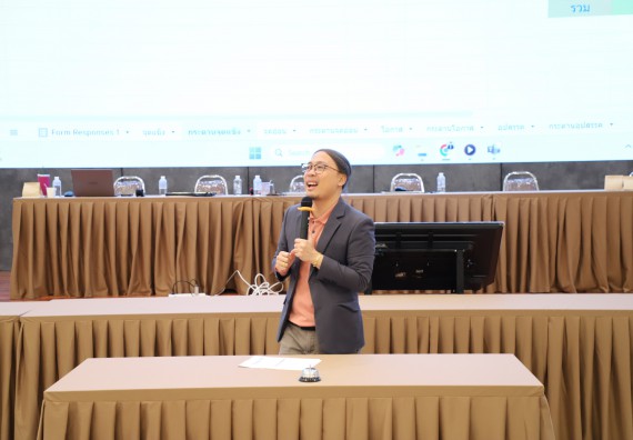 ภาพกิจกรรม  คณะวิทยาศาสตร์และเทคโนโลยี มหาวิทยาลัยราชภัฏกําแพงเพชร จัดประชุมอาจารย์และบุคลากรคณะวิทยาศาสตร์และเทคโนโลยี และการประชุมเชิงปฏิบัติการทบทวนแผนกลยุทธ์ 2566-2570