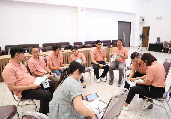 ภาพกิจกรรม  คณะวิทยาศาสตร์และเทคโนโลยี มหาวิทยาลัยราชภัฏกําแพงเพชร จัดประชุมอาจารย์และบุคลากรคณะวิทยาศาสตร์และเทคโนโลยี และการประชุมเชิงปฏิบัติการทบทวนแผนกลยุทธ์ 2566-2570