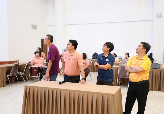 ภาพกิจกรรม  คณะวิทยาศาสตร์และเทคโนโลยี มหาวิทยาลัยราชภัฏกําแพงเพชร จัดประชุมอาจารย์และบุคลากรคณะวิทยาศาสตร์และเทคโนโลยี และการประชุมเชิงปฏิบัติการทบทวนแผนกลยุทธ์ 2566-2570