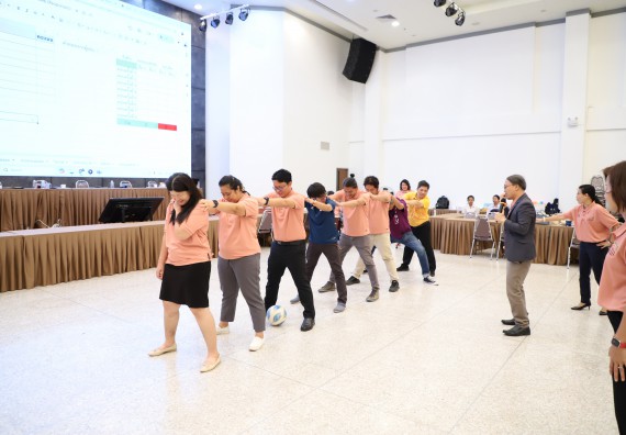 ภาพกิจกรรม  คณะวิทยาศาสตร์และเทคโนโลยี มหาวิทยาลัยราชภัฏกําแพงเพชร จัดประชุมอาจารย์และบุคลากรคณะวิทยาศาสตร์และเทคโนโลยี และการประชุมเชิงปฏิบัติการทบทวนแผนกลยุทธ์ 2566-2570