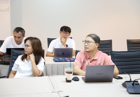 ภาพกิจกรรม  คณะวิทยาศาสตร์และเทคโนโลยี จัดกิจกรรมประชุมเชิงปฏิบัติการทบทวนแผนกลยุทธ์ 2566-2570 (ฉบับปรับปรุง 2568)