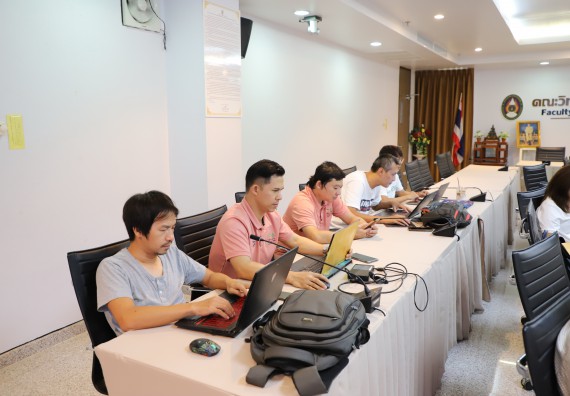 ภาพกิจกรรม  คณะวิทยาศาสตร์และเทคโนโลยี จัดกิจกรรมประชุมเชิงปฏิบัติการทบทวนแผนกลยุทธ์ 2566-2570 (ฉบับปรับปรุง 2568)