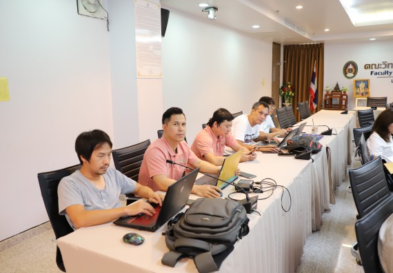 ภาพกิจกรรม  คณะวิทยาศาสตร์และเทคโนโลยี จัดกิจกรรมประชุมเชิงปฏิบัติการทบทวนแผนกลยุทธ์ 2566-2570 (ฉบับปรับปรุง 2568)