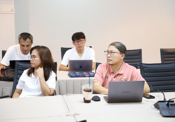 ภาพกิจกรรม  คณะวิทยาศาสตร์และเทคโนโลยี จัดกิจกรรมประชุมเชิงปฏิบัติการทบทวนแผนกลยุทธ์ 2566-2570 (ฉบับปรับปรุง 2568)