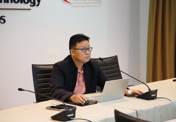 ภาพกิจกรรม  คณะวิทยาศาสตร์และเทคโนโลยี จัดกิจกรรมประชุมเชิงปฏิบัติการทบทวนแผนกลยุทธ์ 2566-2570 (ฉบับปรับปรุง 2568)