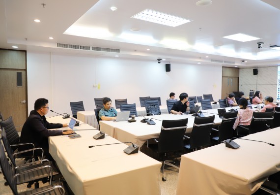 ภาพกิจกรรม  คณะวิทยาศาสตร์และเทคโนโลยี จัดกิจกรรมประชุมเชิงปฏิบัติการทบทวนแผนกลยุทธ์ 2566-2570 (ฉบับปรับปรุง 2568)