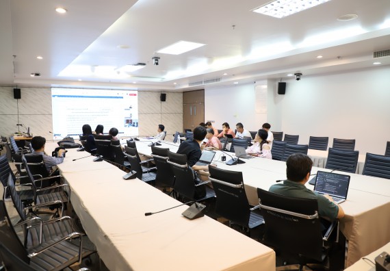 ภาพกิจกรรม  คณะวิทยาศาสตร์และเทคโนโลยี จัดกิจกรรมประชุมเชิงปฏิบัติการทบทวนแผนกลยุทธ์ 2566-2570 (ฉบับปรับปรุง 2568)