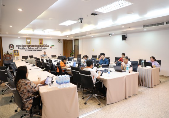 ภาพกิจกรรม  คณะวิทยาศาสตร์และเทคโนโลยี จัดกิจกรรมปฐมนิเทศคณะกรรมการบริหารคณะ ฯ เพื่อเป็นการสร้างความเข้าใจในบทบาทหน้าที่ในการบริหารงาน