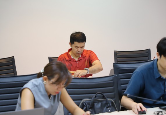 ภาพกิจกรรม  คณะวิทยาศาสตร์และเทคโนโลยี จัดกิจกรรมปฐมนิเทศคณะกรรมการบริหารคณะ ฯ เพื่อเป็นการสร้างความเข้าใจในบทบาทหน้าที่ในการบริหารงาน