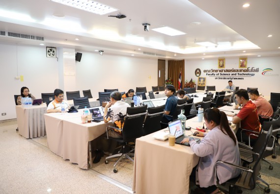 ภาพกิจกรรม  คณะวิทยาศาสตร์และเทคโนโลยี จัดกิจกรรมปฐมนิเทศคณะกรรมการบริหารคณะ ฯ เพื่อเป็นการสร้างความเข้าใจในบทบาทหน้าที่ในการบริหารงาน