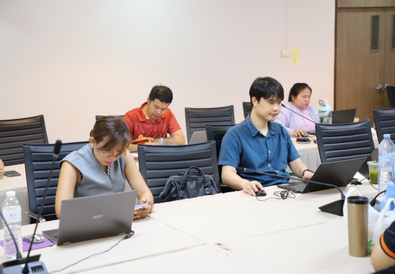 ภาพกิจกรรม  คณะวิทยาศาสตร์และเทคโนโลยี จัดกิจกรรมปฐมนิเทศคณะกรรมการบริหารคณะ ฯ เพื่อเป็นการสร้างความเข้าใจในบทบาทหน้าที่ในการบริหารงาน