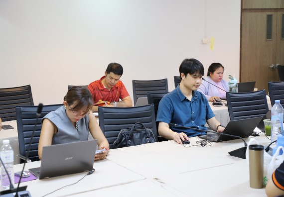 ภาพกิจกรรม  คณะวิทยาศาสตร์และเทคโนโลยี จัดกิจกรรมปฐมนิเทศคณะกรรมการบริหารคณะ ฯ เพื่อเป็นการสร้างความเข้าใจในบทบาทหน้าที่ในการบริหารงาน