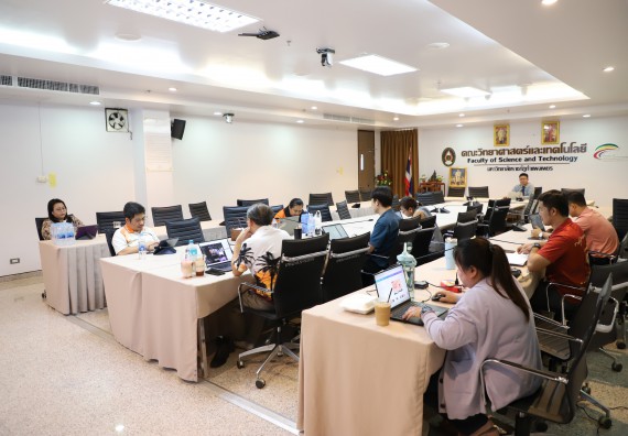 ภาพกิจกรรม  คณะวิทยาศาสตร์และเทคโนโลยี จัดกิจกรรมปฐมนิเทศคณะกรรมการบริหารคณะ ฯ เพื่อเป็นการสร้างความเข้าใจในบทบาทหน้าที่ในการบริหารงาน