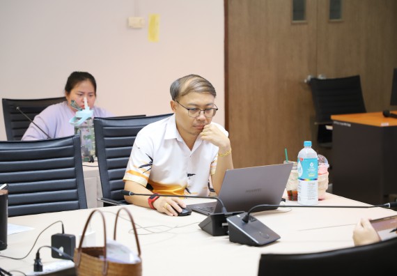 ภาพกิจกรรม  คณะวิทยาศาสตร์และเทคโนโลยี จัดกิจกรรมปฐมนิเทศคณะกรรมการบริหารคณะ ฯ เพื่อเป็นการสร้างความเข้าใจในบทบาทหน้าที่ในการบริหารงาน