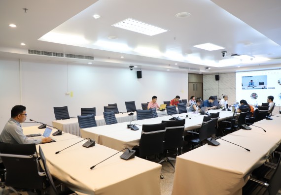 ภาพกิจกรรม  คณะวิทยาศาสตร์และเทคโนโลยี จัดกิจกรรมปฐมนิเทศคณะกรรมการบริหารคณะ ฯ เพื่อเป็นการสร้างความเข้าใจในบทบาทหน้าที่ในการบริหารงาน